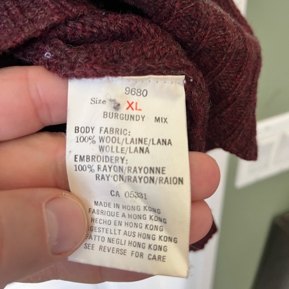 Vintage Woolrich American Classic Crewneck Wool Sweater XL - Picture 7 of 9